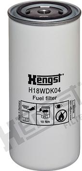 Hengst Filter H18WDK04 - Filter za gorivo www.molydon.hr