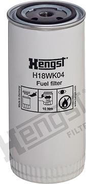 Hengst Filter H18WK04 - Filter za gorivo www.molydon.hr