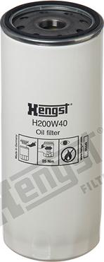 Hengst Filter H200W40 - Filter za ulje www.molydon.hr