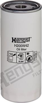 Hengst Filter H200W42 - Filter za ulje www.molydon.hr