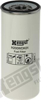 Hengst Filter H200WDK01 - Filter za gorivo www.molydon.hr