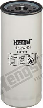 Hengst Filter H200WN01 - Filter za ulje www.molydon.hr