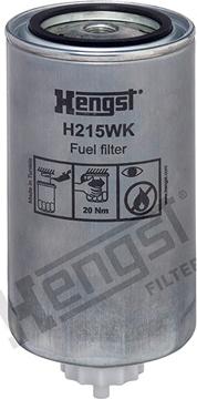 Hengst Filter H215WK - Filter za gorivo www.molydon.hr