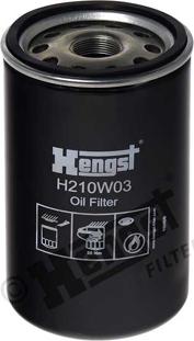 Hengst Filter H210W03 - Filter za ulje www.molydon.hr