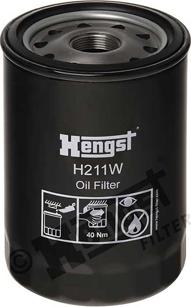 Hengst Filter H211W - Filter za ulje www.molydon.hr