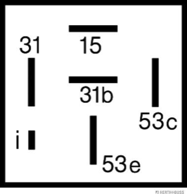 Herth+Buss Elparts 75614012 - Relej, interval pranja-brisanja www.molydon.hr