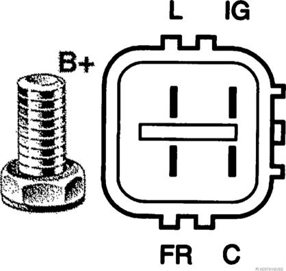 Herth+Buss Jakoparts J5118031 - Alternator www.molydon.hr