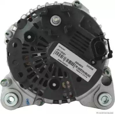 Herth+Buss Jakoparts J5115091 - Alternator www.molydon.hr