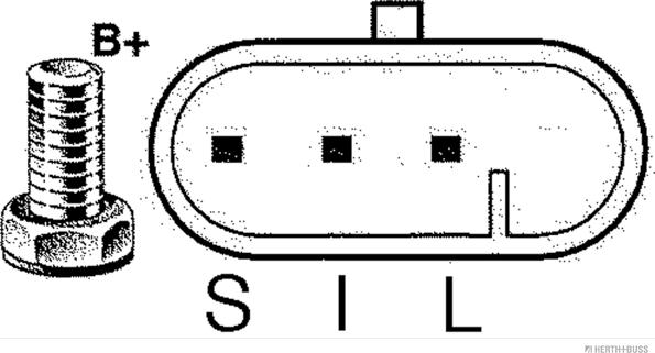 Herth+Buss Jakoparts J5110408 - Alternator www.molydon.hr