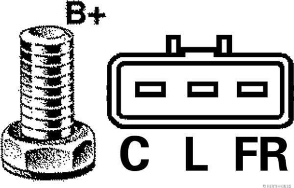 Herth+Buss Jakoparts J5110321 - Alternator www.molydon.hr