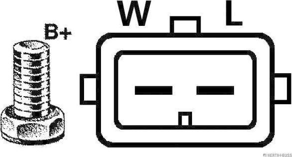 Herth+Buss Jakoparts J5118035 - Alternator www.molydon.hr