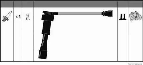 Herth+Buss Jakoparts J5380520 - Set kablova za paljenje www.molydon.hr