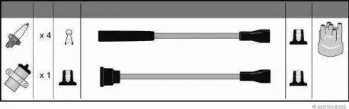 Herth+Buss Jakoparts J5388007 - Set kablova za paljenje www.molydon.hr