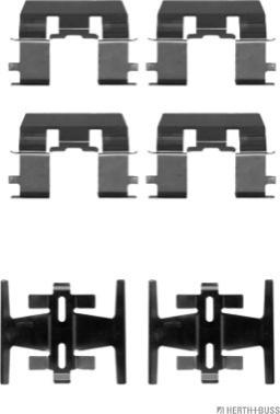 Herth+Buss Jakoparts J3664011 - Komplet pribora, Pločica disk kočnice www.molydon.hr