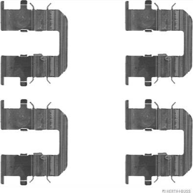 Herth+Buss Jakoparts J3660515 - Komplet pribora, Pločica disk kočnice www.molydon.hr