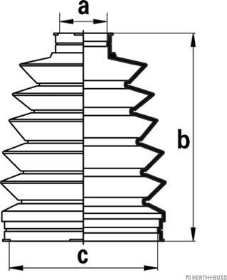 Herth+Buss Jakoparts J2863011 - Manžeta, Pogonska osovina www.molydon.hr