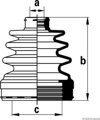 Herth+Buss Jakoparts J2880903 - Manžeta, Pogonska osovina www.molydon.hr