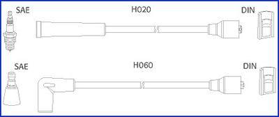 Hitachi 134457 - Set kablova za paljenje www.molydon.hr