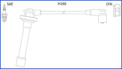 Hitachi 134521 - Set kablova za paljenje www.molydon.hr
