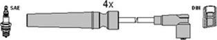 Hitachi 134119 - Set kablova za paljenje www.molydon.hr