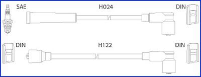 HITACHI 134347 - Set kablova za paljenje www.molydon.hr