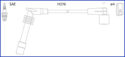 Hitachi 134251 - Set kablova za paljenje www.molydon.hr