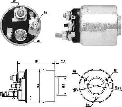 Hoffer 46063 - Elektromagnetni Prekidač, starter www.molydon.hr