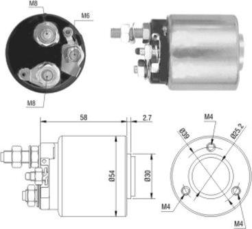 Hoffer 46008 - Elektromagnetni Prekidač, starter www.molydon.hr