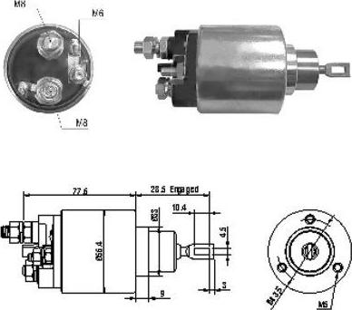 Hoffer 46130 - Elektromagnetni Prekidač, starter www.molydon.hr