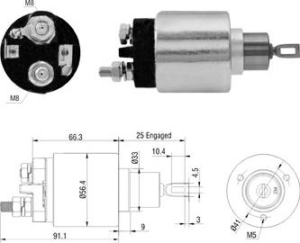 Hoffer 46306 - Elektromagnetni Prekidač, starter www.molydon.hr