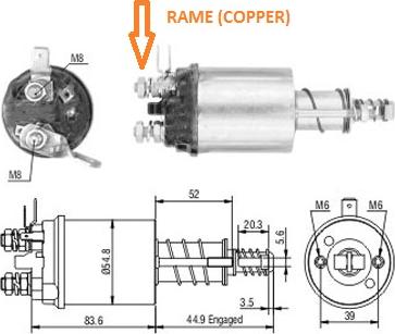 Hoffer 46318 - Elektromagnetni Prekidač, starter www.molydon.hr