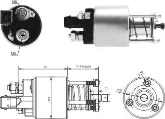 Hoffer 6646294 - Elektromagnetni Prekidač, starter www.molydon.hr