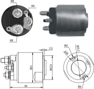 Hoffer 46203 - Elektromagnetni Prekidač, starter www.molydon.hr