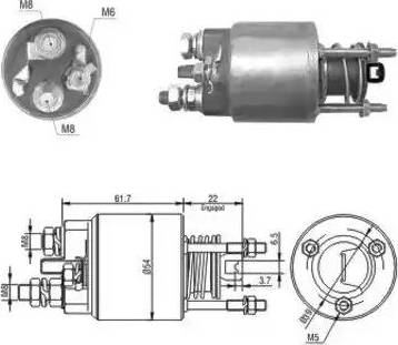 Hoffer 6646048 - Elektromagnetni Prekidač, starter www.molydon.hr