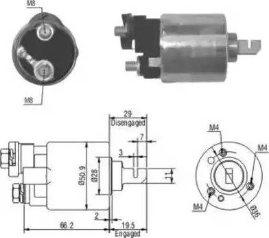 Hoffer 6646052 - Elektromagnetni Prekidač, starter www.molydon.hr