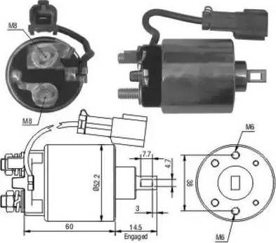 Hoffer 6646150 - Elektromagnetni Prekidač, starter www.molydon.hr