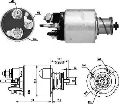 Hoffer 6646169 - Elektromagnetni Prekidač, starter www.molydon.hr