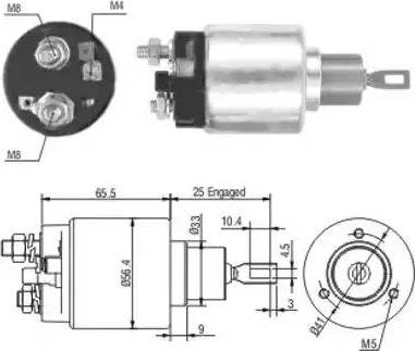 Hoffer 6646108 - Elektromagnetni Prekidač, starter www.molydon.hr