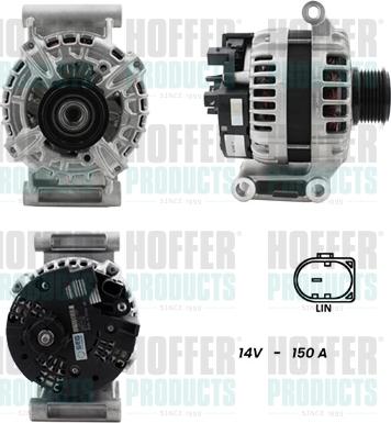 Hoffer H5510404G - Alternator www.molydon.hr