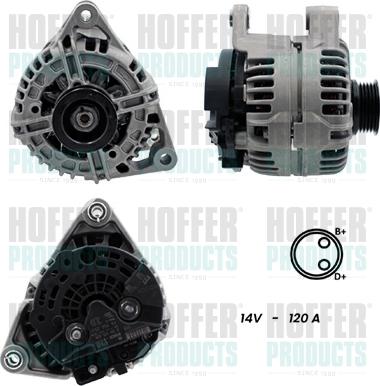 Hoffer H5510401G - Alternator www.molydon.hr