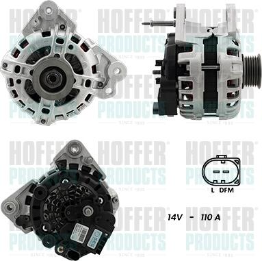 Hoffer H5510487G - Alternator www.molydon.hr