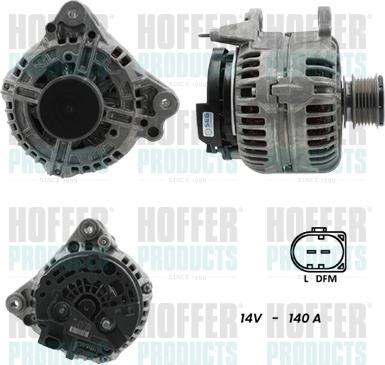 Hoffer H5510478G - Alternator www.molydon.hr