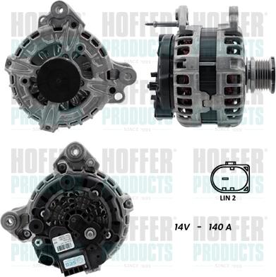 Hoffer H5510545G - Alternator www.molydon.hr