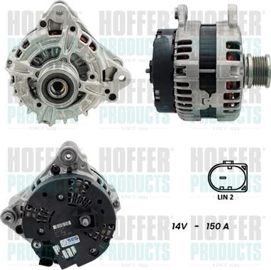 Hoffer H5510540G - Alternator www.molydon.hr