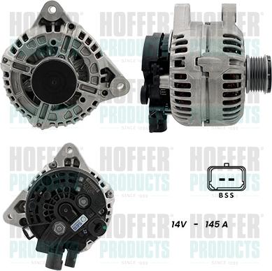 Hoffer H5510583G - Alternator www.molydon.hr