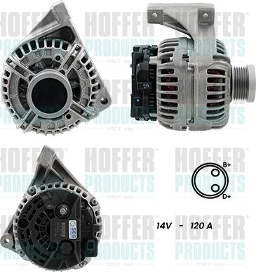 Hoffer H5510573G - Alternator www.molydon.hr