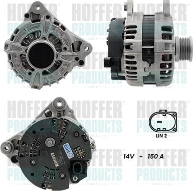 Hoffer H5510690G - Alternator www.molydon.hr