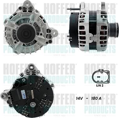 Hoffer H5510641G - Alternator www.molydon.hr