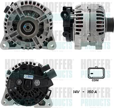 Hoffer H5510655G - Alternator www.molydon.hr