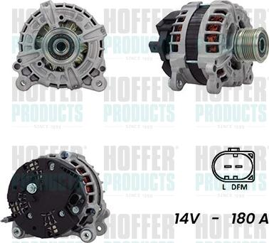 Hoffer H5510657G - Alternator www.molydon.hr